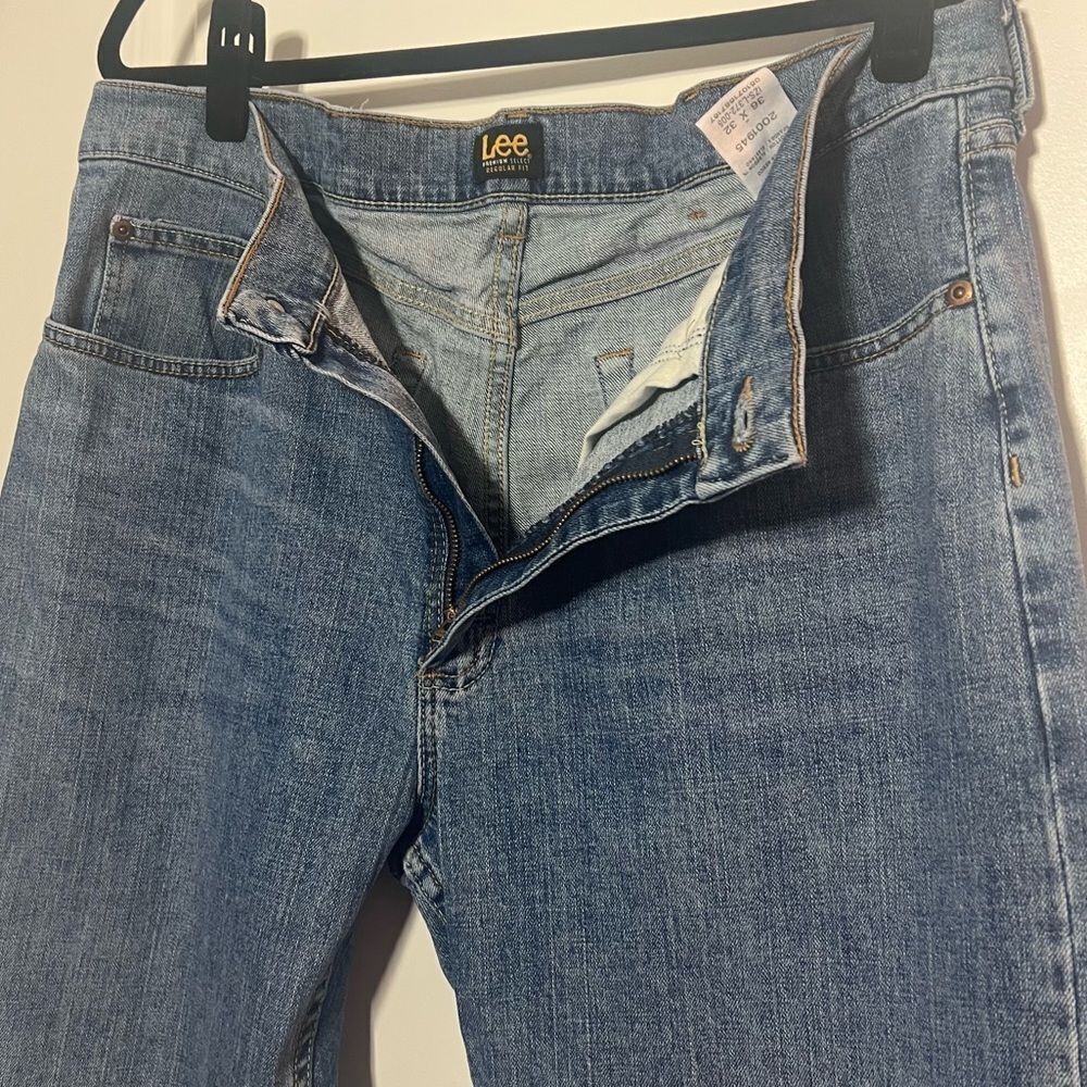 Lee Premium Select Regular Fit Men’s Jeans Size 36x32 - Picture 8 of 9